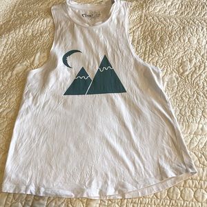 Zyia White Mountain Moon Tank Size L